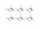 12 Halo 6 In. Mounting Frame For Round And Square Canless Recessed Fixtures 2- (6-Packs)