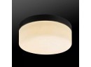 Globe Electric Mark 1-Light Black LED Outdoor/Indoor Integrated Ceiling Light