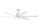 Home Decorators White Ceiling Fan 54 In Integrated LED Indoor W/ Light Kit And Remote Control New