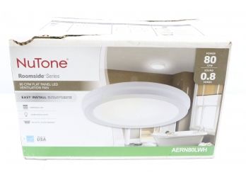NuTone Roomside Series Decorative White 80 CFM Ceiling Bathroom Exhaust Fan
