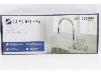 Glacier Bay Paulina Single-Handle Pull-Down Sprayer Kitchen Chrome