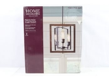 Home Decorators Collection 3- Light Pendant Palermo Grove Collection