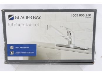 GLACIER BAY Kitchen Faucet In Chrome Single Handle 1005 655 250