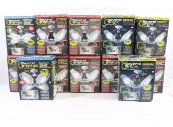 12 Beyond Bright Ultra-Bright Motion Activated LED Garage Lights