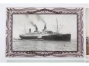 4 Great Ship Related Postcards Note WWI Cards Bear Censored Stamp On Back