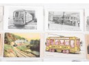 Large Grouping Of Waterbury Conn. Transportation Related Postcards & Pictures