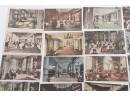 Postcard Lot Hotel Elton Waterbury, Conn. Interior Scenes