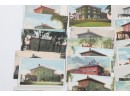 Lot Waterbury, Conn. Bronson Library Postcards