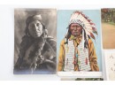 Grouping Native American Indian Postcards