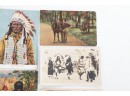 Grouping Native American Indian Postcards