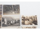 Lot Retail Establishments Both Inside And Outside Postcards Most RPPC