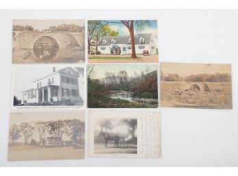 Grouping Milldale, Conn. Postcards