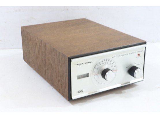 Vintage Realistic TM-175B AM FM Stereo Tuner Cat 31-2003 Japan Made