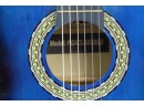 Pyle PGACLS82BLU 6 String Junior Linden Wood Guitar W/ Wooden Fretboard, ( 36 )
