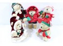 Large Group Of Vintage Starbucks Barista Bears Includes Christmas & Others New With Tags