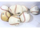 Large Group Of Kids Baseball Equipment Bats, Gloves Balls Etc