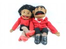 Pair Of Black Ventriloquist Muppet Dolls