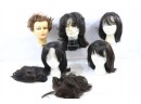 Large Group Of Wigs And Mannequin Heads