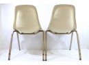 Pair Of Vintage Howell Plastic Chairs
