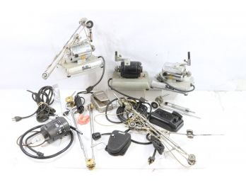 Large Group Of Vintage Dental Machines And Accessories