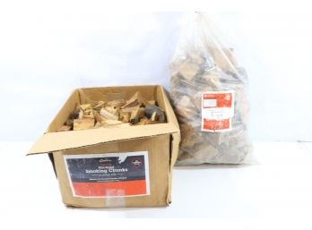 20 Lb Box & 10lb Bag Of Wood BBQ Smoking Chunks