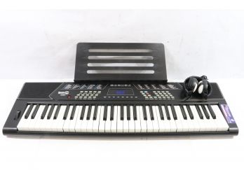 RockJam 61 Key Keyboard Piano With Head Phones