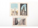 Grouping Cigarette Tobacco Cards With Scenes Of New York Most Likely German
