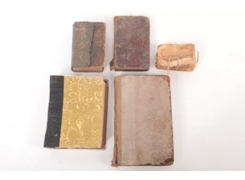 Grouping Misc Miniature Books - 1700's & 1800's