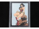 2014 Wonder Woman 1/1 Color Sketch Card By Jon Ingram GMA 10