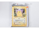 Pokemon Binder And Big Pikachu Card