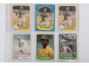 Lot Of 1980's Rickey Henderson Cards Including 2nd And 3rd Year