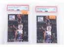 Lot Of 2 1993 Skybox Premium Michael Jordan #14 Both Graded PSA 9 Mint Condition Basketball Cards