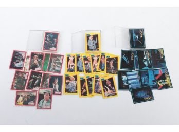 Lot Of Tron Mash And Wcw Trading Cards