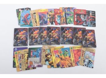 Lot Of Marvel Overpower Card Game Cards