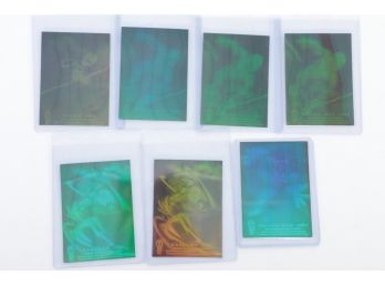 Lot Of 6 Holographic Cards 1994 Spiderman Cards 1 2 3 And 4