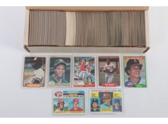 Lot Of 1980 1981 1982 1983 1984 Baseball Card With Stars Sever Ryan Carew Henderson Murray More
