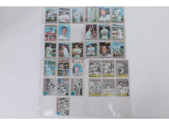Lot Of 1970 New York Mets Baseball Cards Including Seavers Pitching Leaders And McGraw