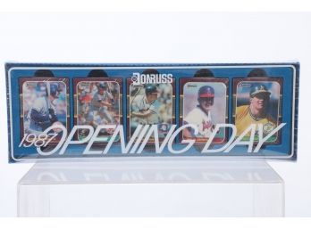 1987 Opening Day Donruss Factory Sealed Box