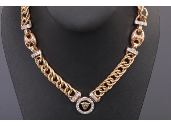 18k Gold  Very Heavy Ladies Necklace