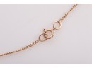 10k Gold Garnet Ladies Necklace