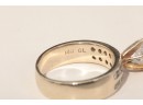 14k White Gold And Diamond Ladies Engagement Ring