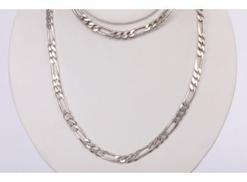 Heavy Men's Chain Necklace Sterling Silver