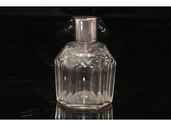 Rare 950 Sterling Tetard Freres Paris Antique Baccarat Perfume Bottle