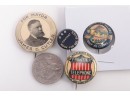 4pc Misc. Vintage Pin Lot