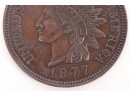 Indian Head 1877 Penny Paperweight