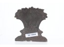 Early 1900 Cast Iron Book End -  Too Small To Be Door Stop