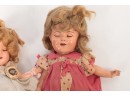 2 Early 1900 Shirley Temple Dolls - 12' & 14'