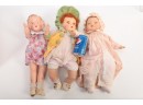 Grouping Mid Century 19' Dolls See Description
