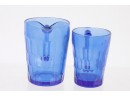 2 Colbalt Blue Shirly Temple Childs Pieces - Picture & Mug