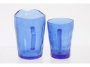 2 Colbalt Blue Shirly Temple Childs Pieces - Picture & Mug